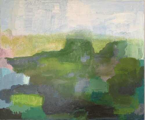 Fields by Josefin Hill, Painting for Sale on Select