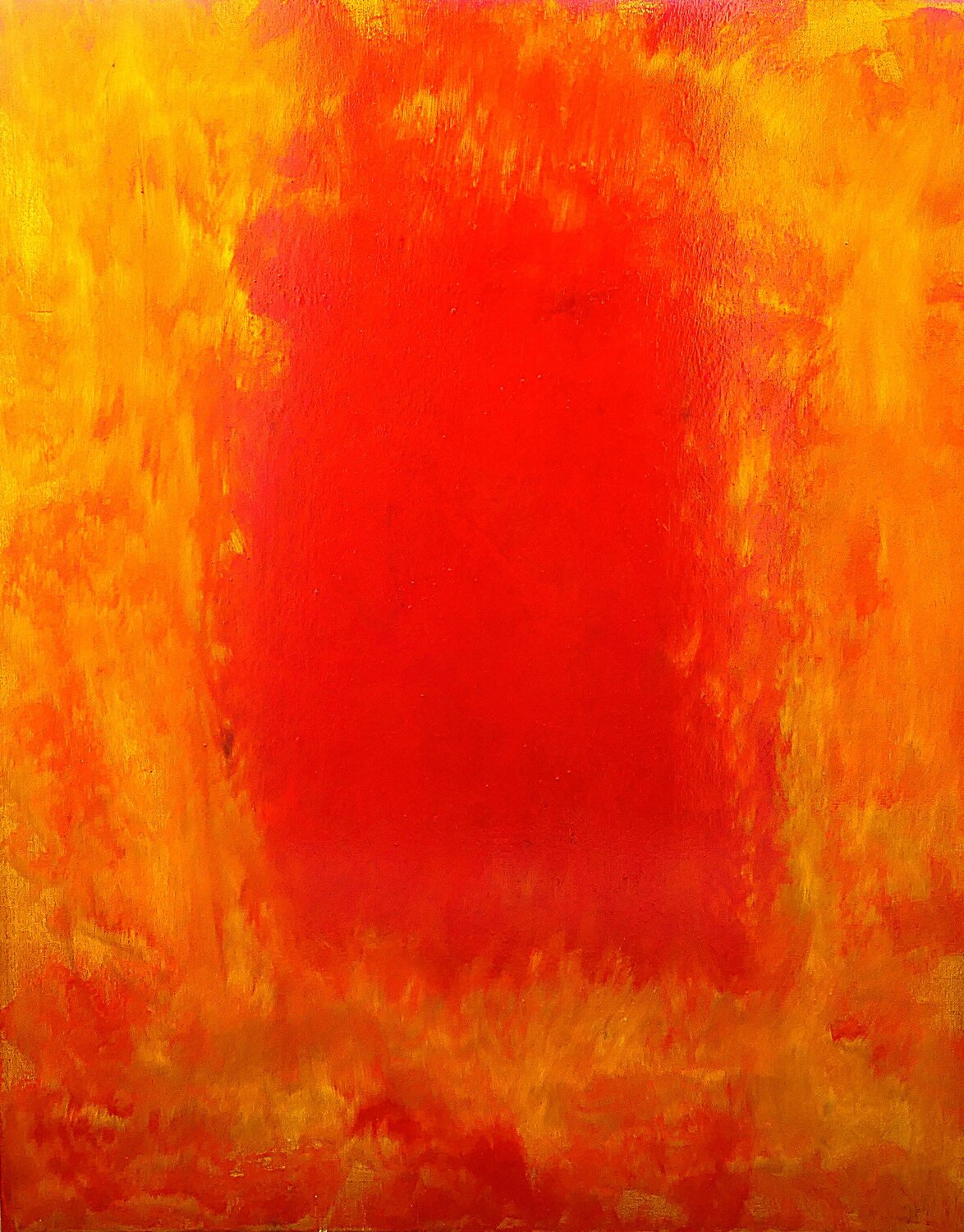 "Buisson Ardent n°2" Nicolas VASSE Original painting for sale