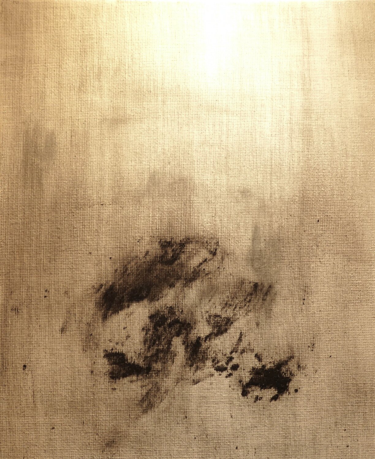 "Le Tombeau Vide 2" Nicolas VASSE Original painting for sale