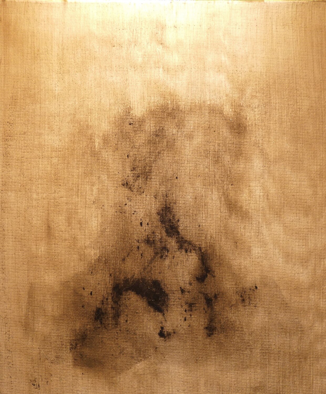 "Le Tombeau Vide 3" Nicolas VASSE Original painting for sale