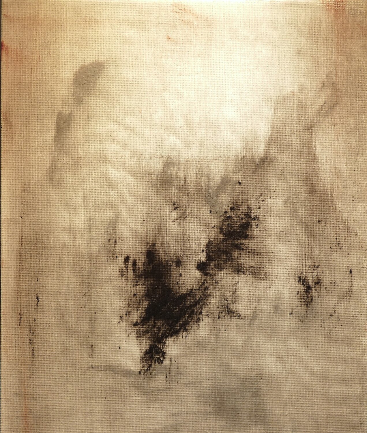 "Le Tombeau Vide 5" Nicolas VASSE Original painting for sale