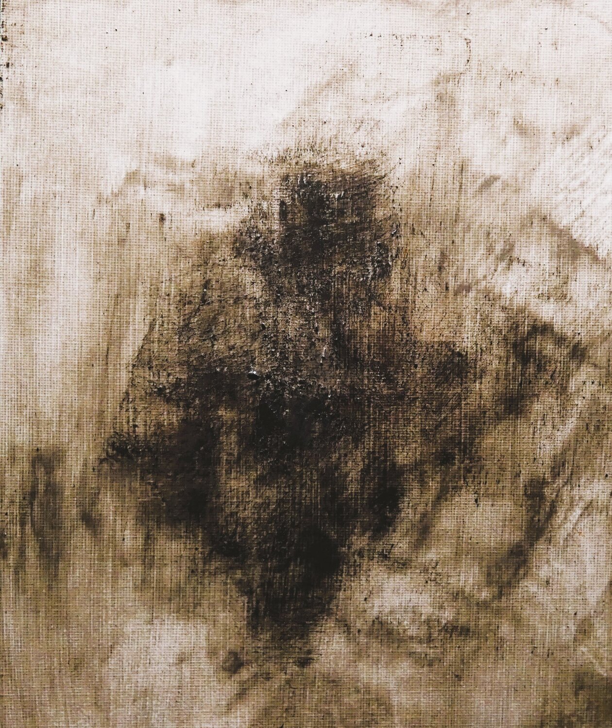 "Le Tombeau Vide 14" Nicolas VASSE Original painting for sale