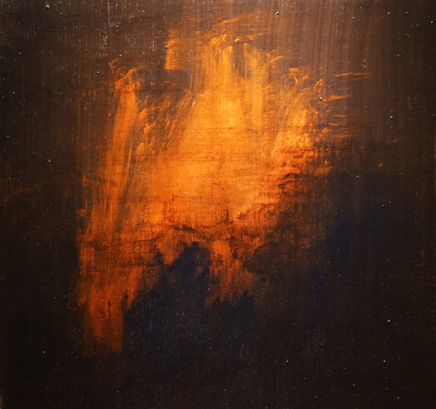 "La Mort de Jésus 2" Nicolas VASSE Original painting for sale