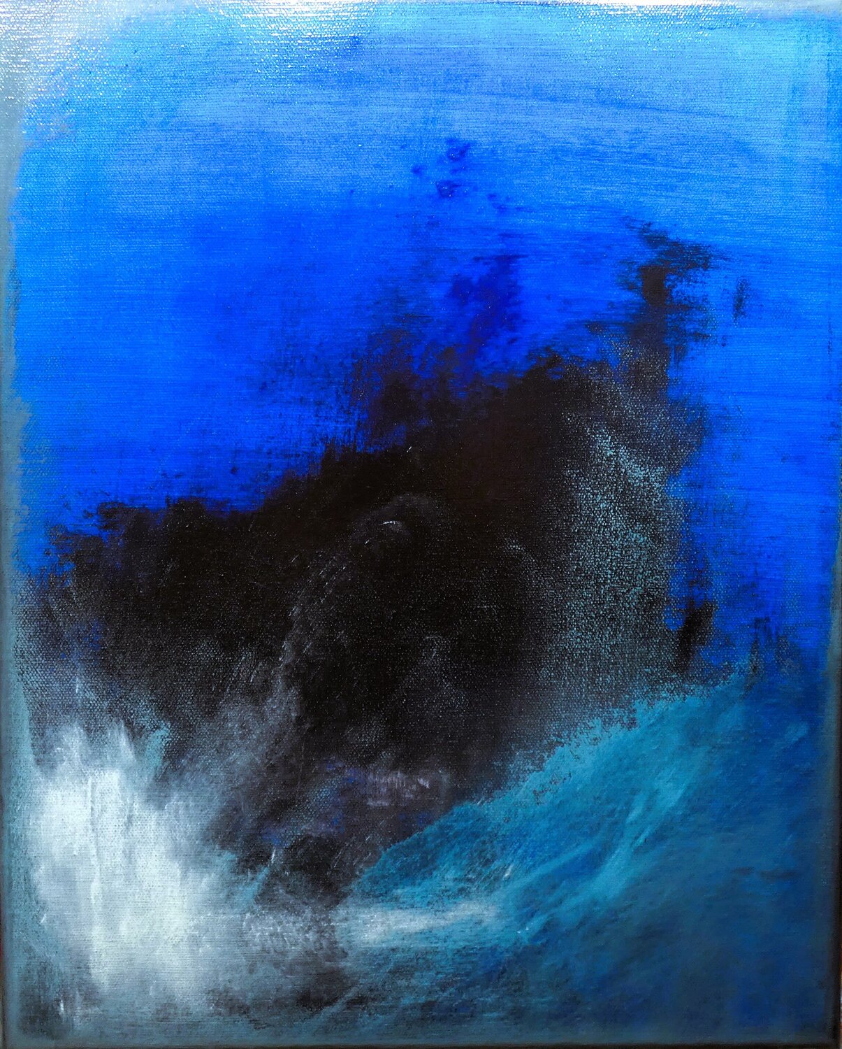 "Abysses 1" Nicolas VASSE Original painting for sale