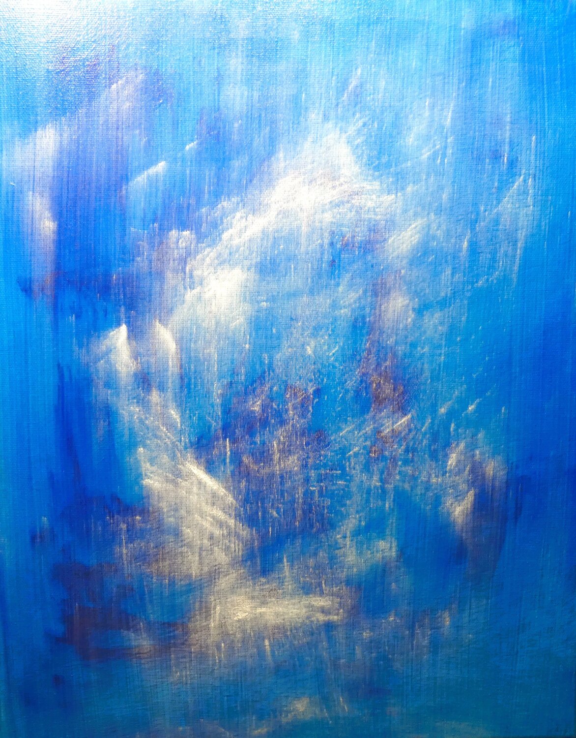 "AO 2" Nicolas VASSE Original painting for sale
