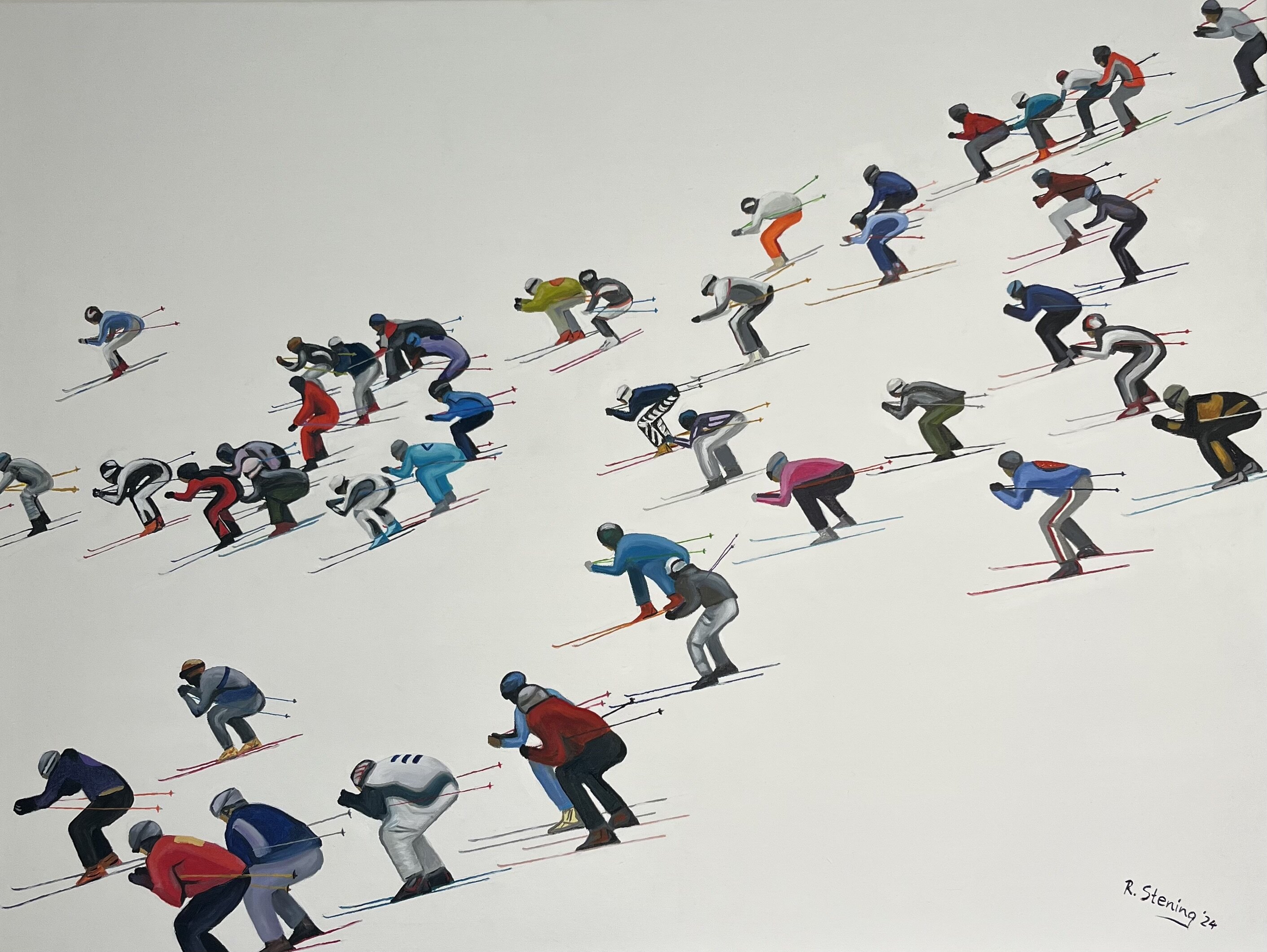 Topic Ski paintings