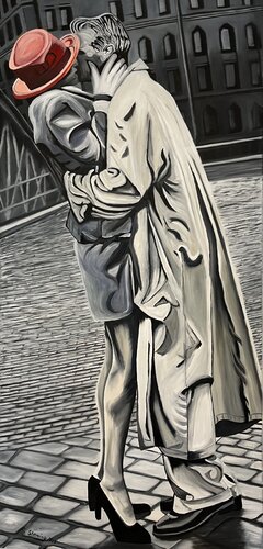 „Love“ by Reiner Stening, Painting for Sale on Select