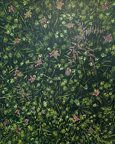 „Frühlingswiese“ by Reiner Stening, Painting for Sale on Select
