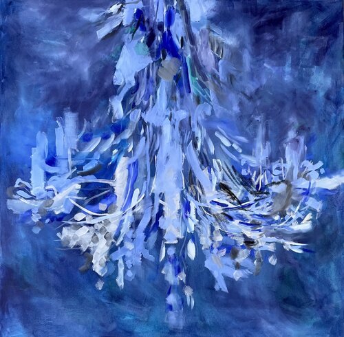CHANDELIER Villa Azzurro by Sabine Hemming, Painting for Sale on Select