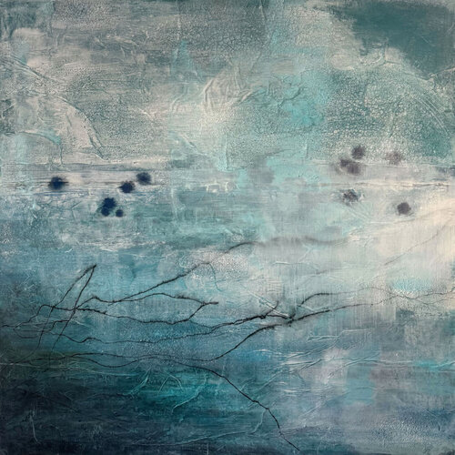 Stille by Nicole Nöhren, Painting for Sale on Select