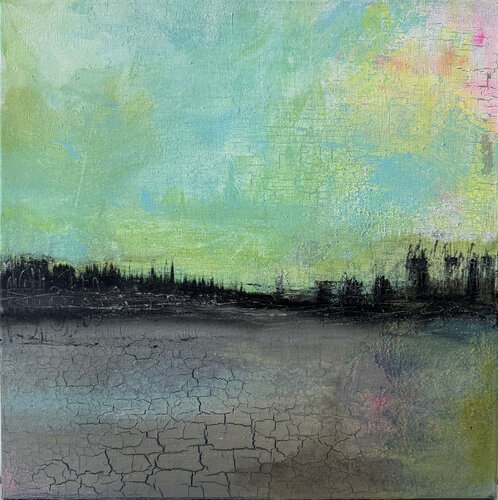 Strandtag No.2 by Nicole Nöhren, Painting for Sale on Select