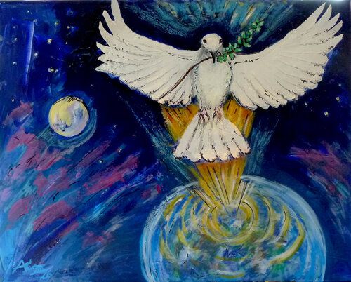 Es wird endlich Zeit by Johann Acher, Painting for Sale on Select