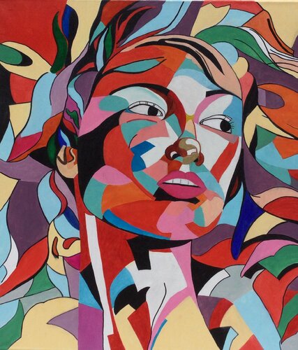 Alma de diosa by Francisco Serrano García, Painting for Sale on Select