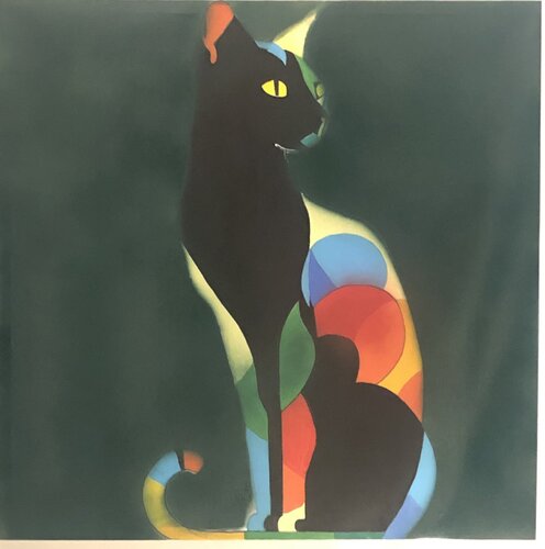 Ionicat by Francisco Serrano García, Painting for Sale on Select