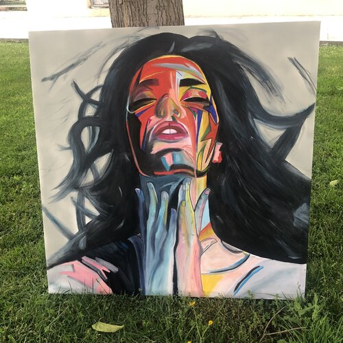 Excitacion by Francisco Serrano García, Painting for Sale on Select