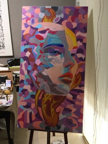Supernova by Francisco Serrano García, Painting for Sale on Select