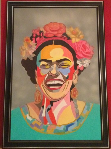 Carcajada de Frida by Francisco Serrano García, Painting for Sale on Select