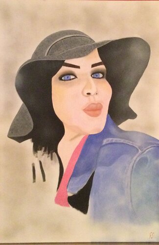 Elegance by Francisco Serrano García, Painting for Sale on Select