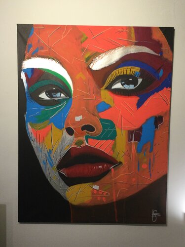 Sensación colorida by Francisco Serrano García, Painting for Sale on Select