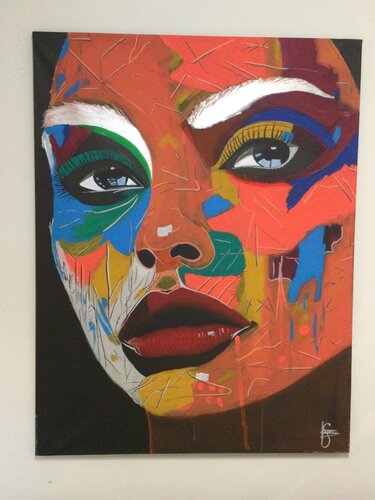 Sensación colorida by Francisco Serrano García, Painting for Sale on Select
