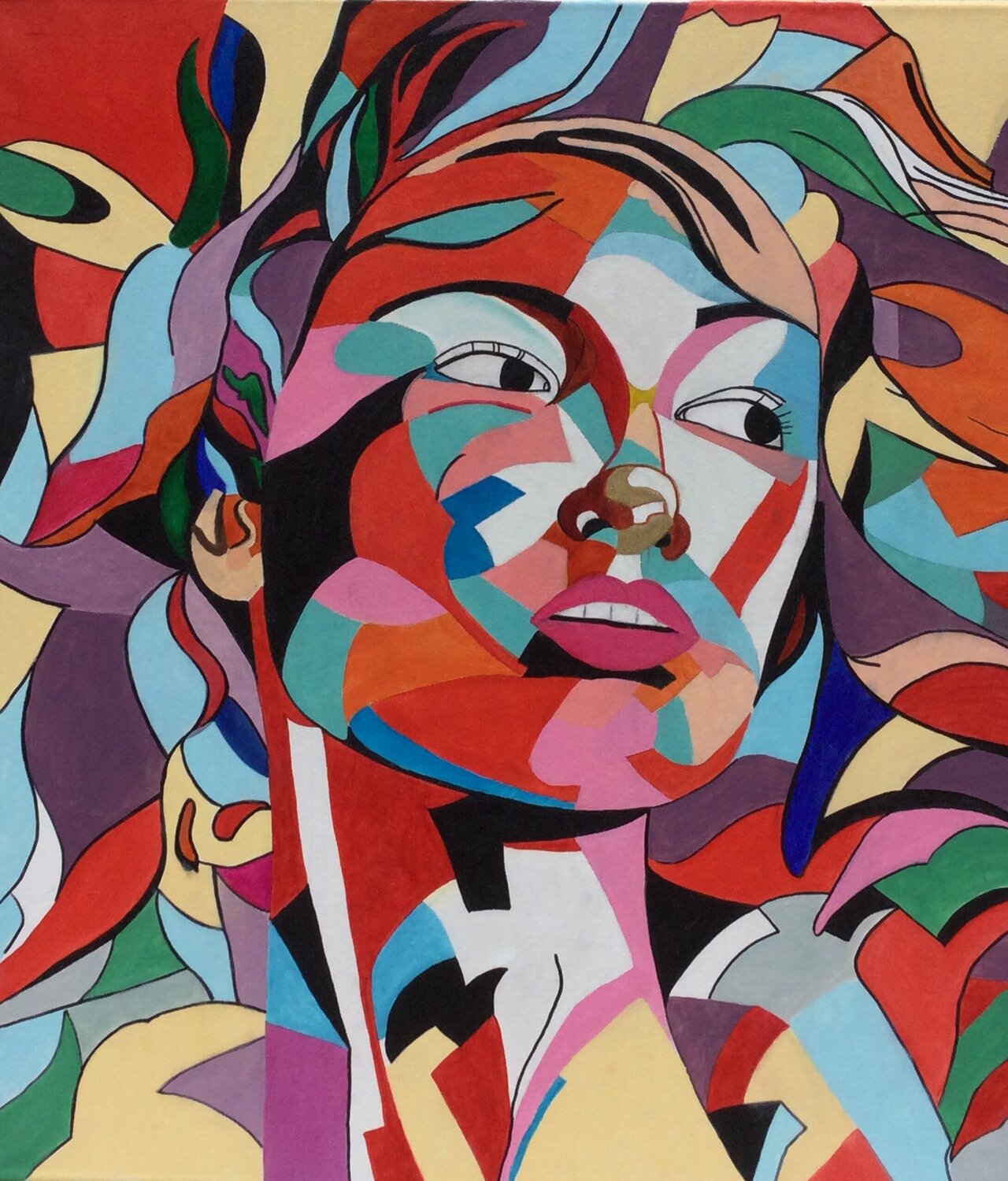 Alma de diosa Francisco Serrano García Original painting for sale