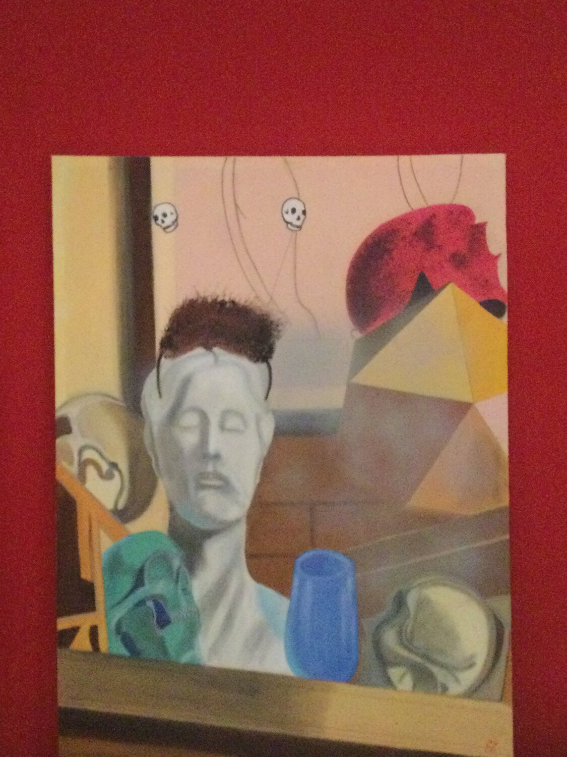 Teorema Francisco Serrano García Original painting for sale
