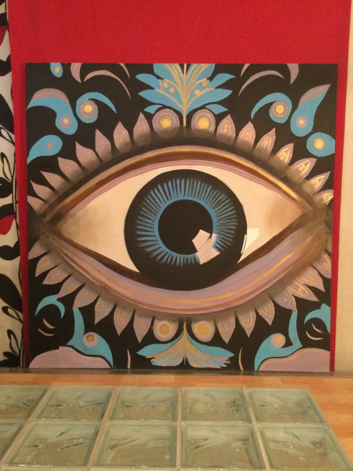 HORUS Francisco Serrano García Original painting for sale