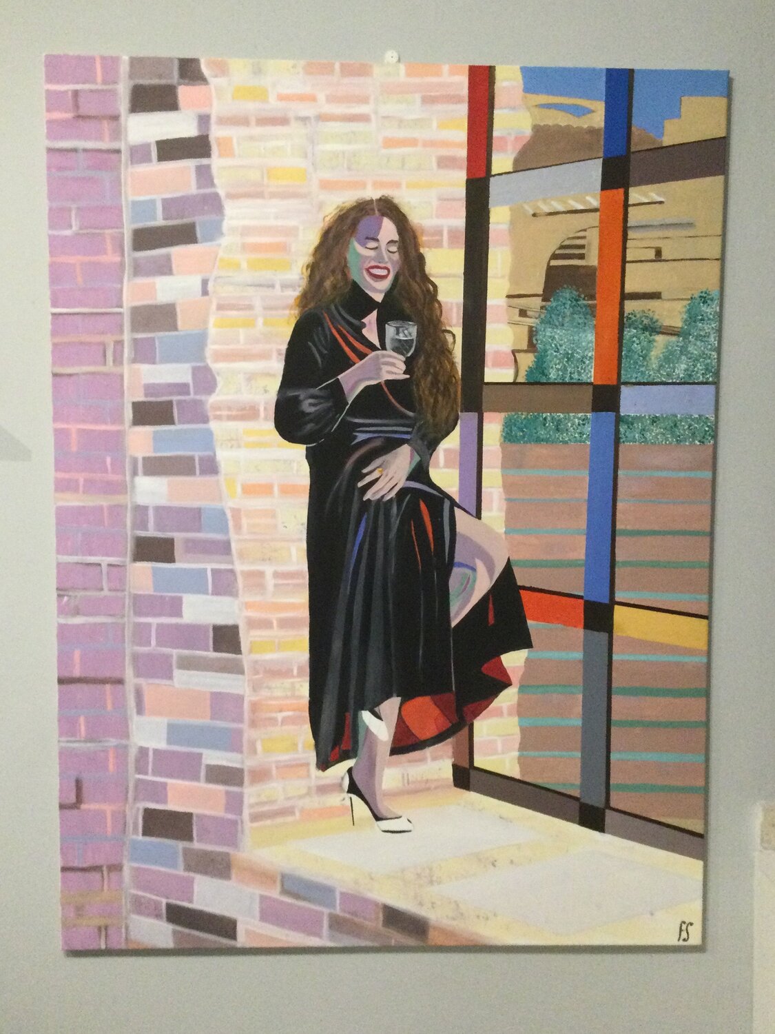 Sensualidad colorida (Trilogía colorida) Francisco Serrano García Original painting for sale
