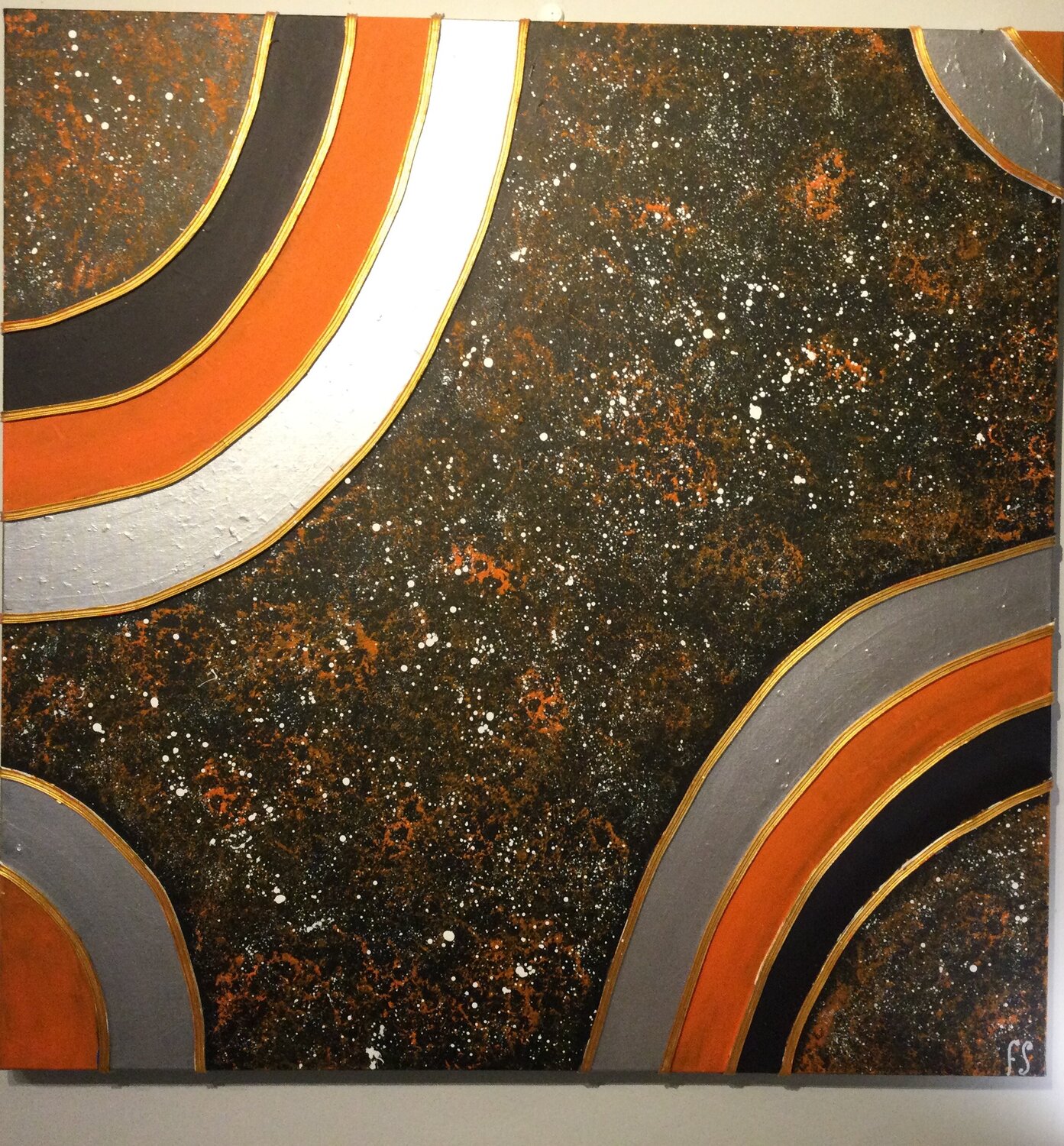 Nebulosa Francisco Serrano García Original painting for sale