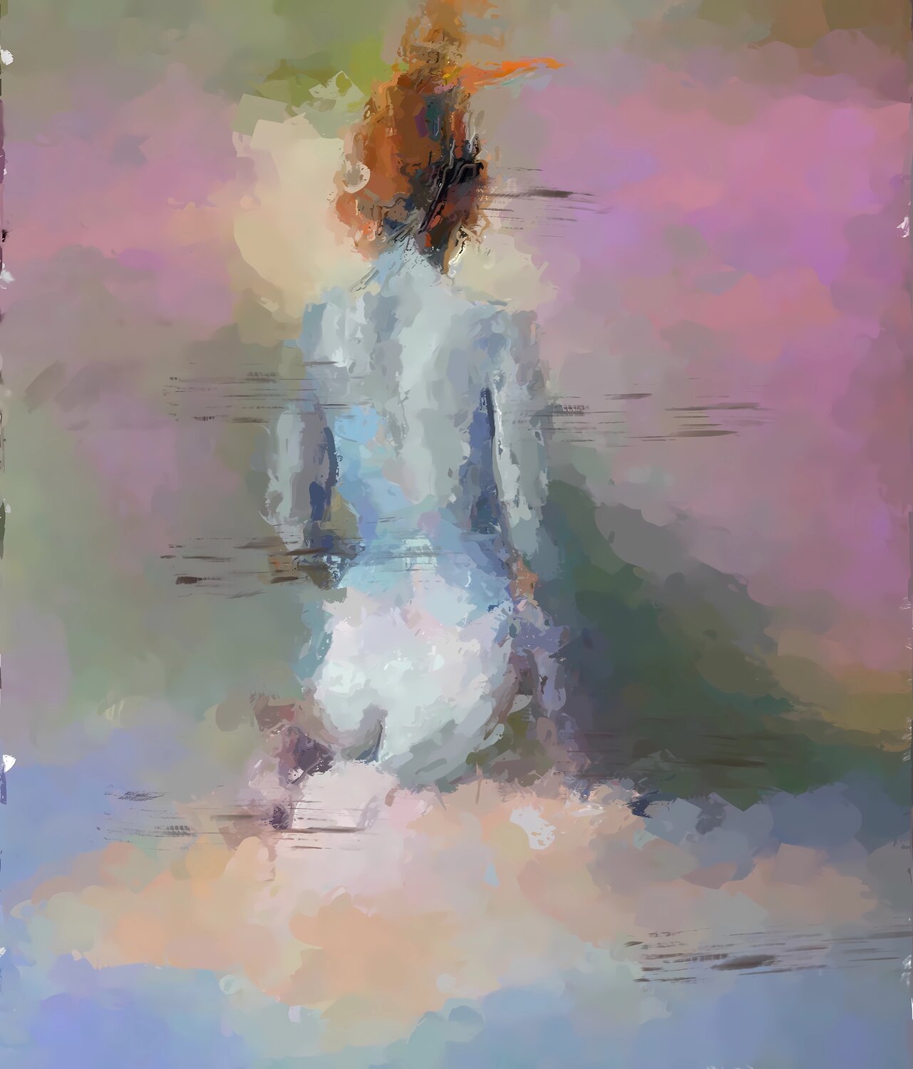 THE GOLDEN HOUR OF DAWN Marina Fedorova Original painting for sale