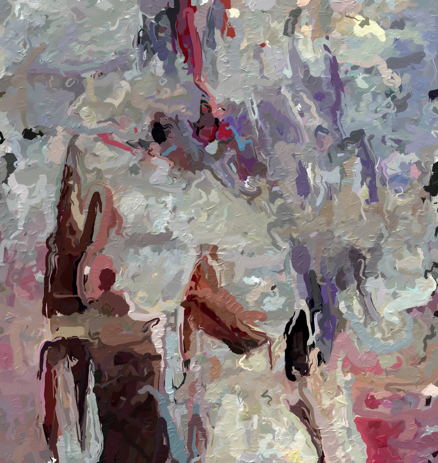 SEA BREEZE, PORTRAIT Marina Fedorova Original painting for sale