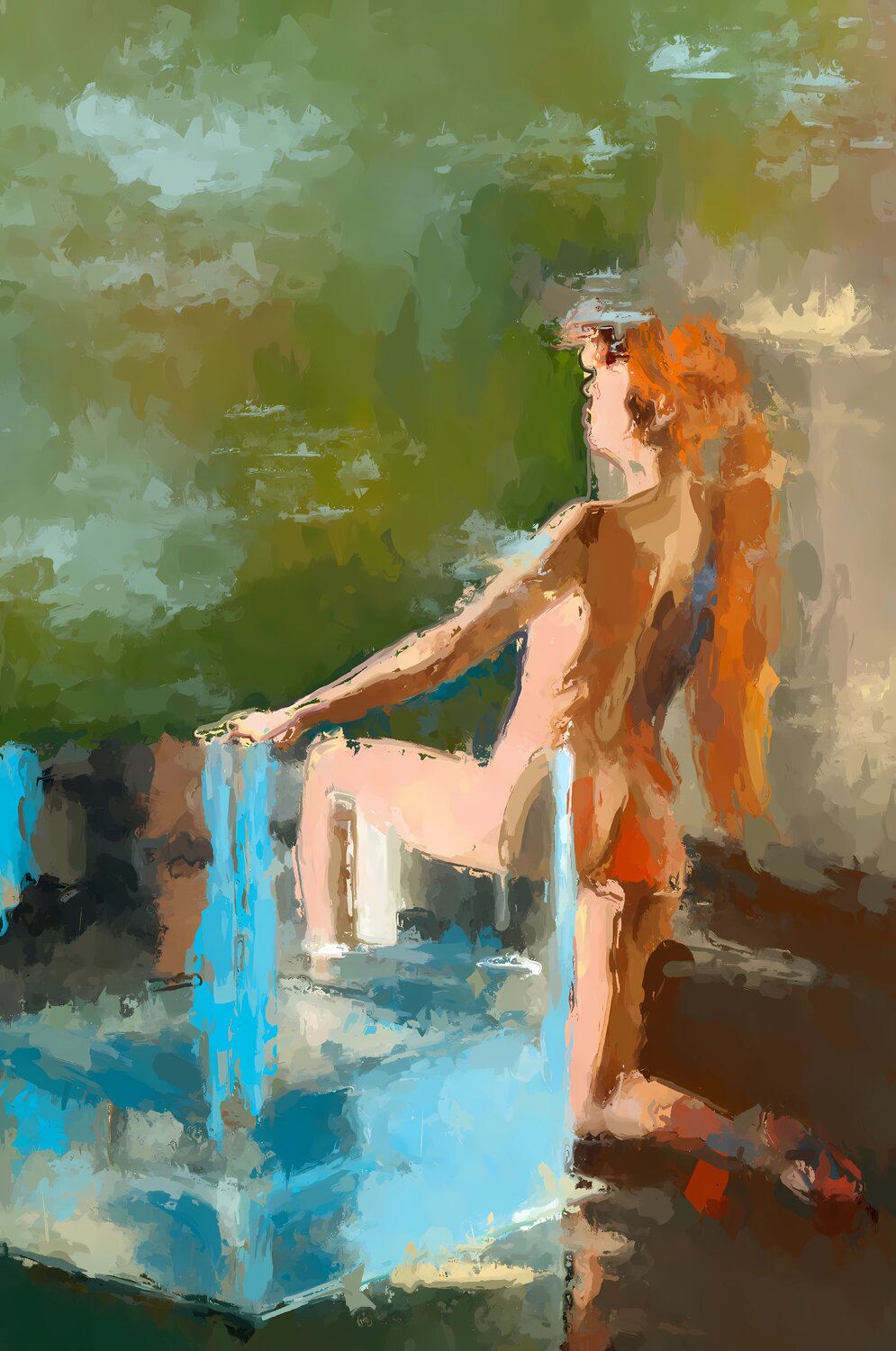 Sunlight Marina Fedorova Original painting for sale