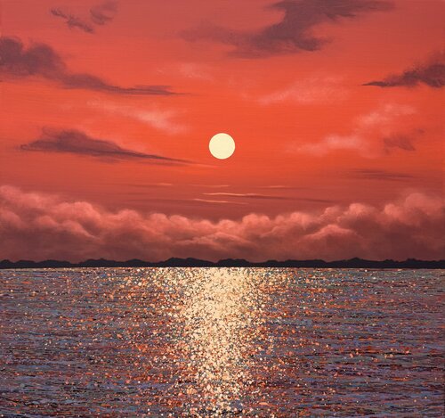 Sunset 5 by Ivan Didovodiuk, Painting for Sale on Select