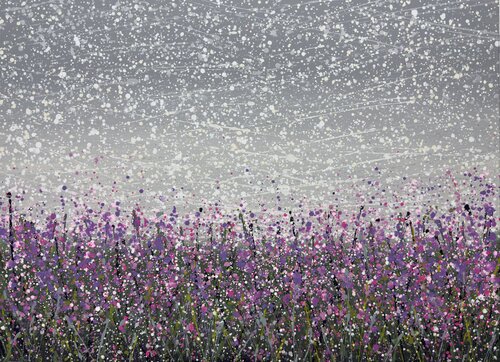 Field With Flowers 120 by Ivan Didovodiuk, Painting for Sale on Select