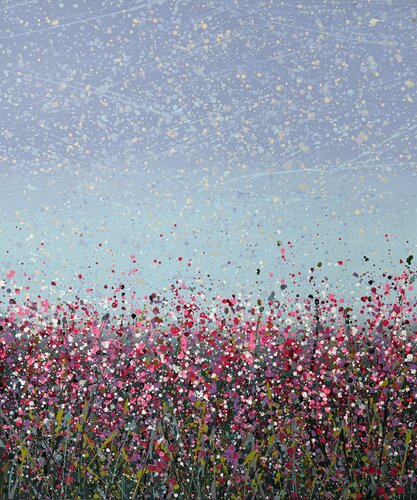 Field with flowers 128 by Ivan Didovodiuk, Painting for Sale on Select