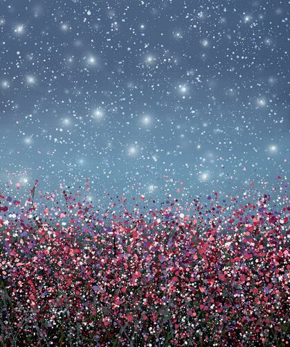 Starry sky by Ivan Didovodiuk, Painting for Sale on Select
