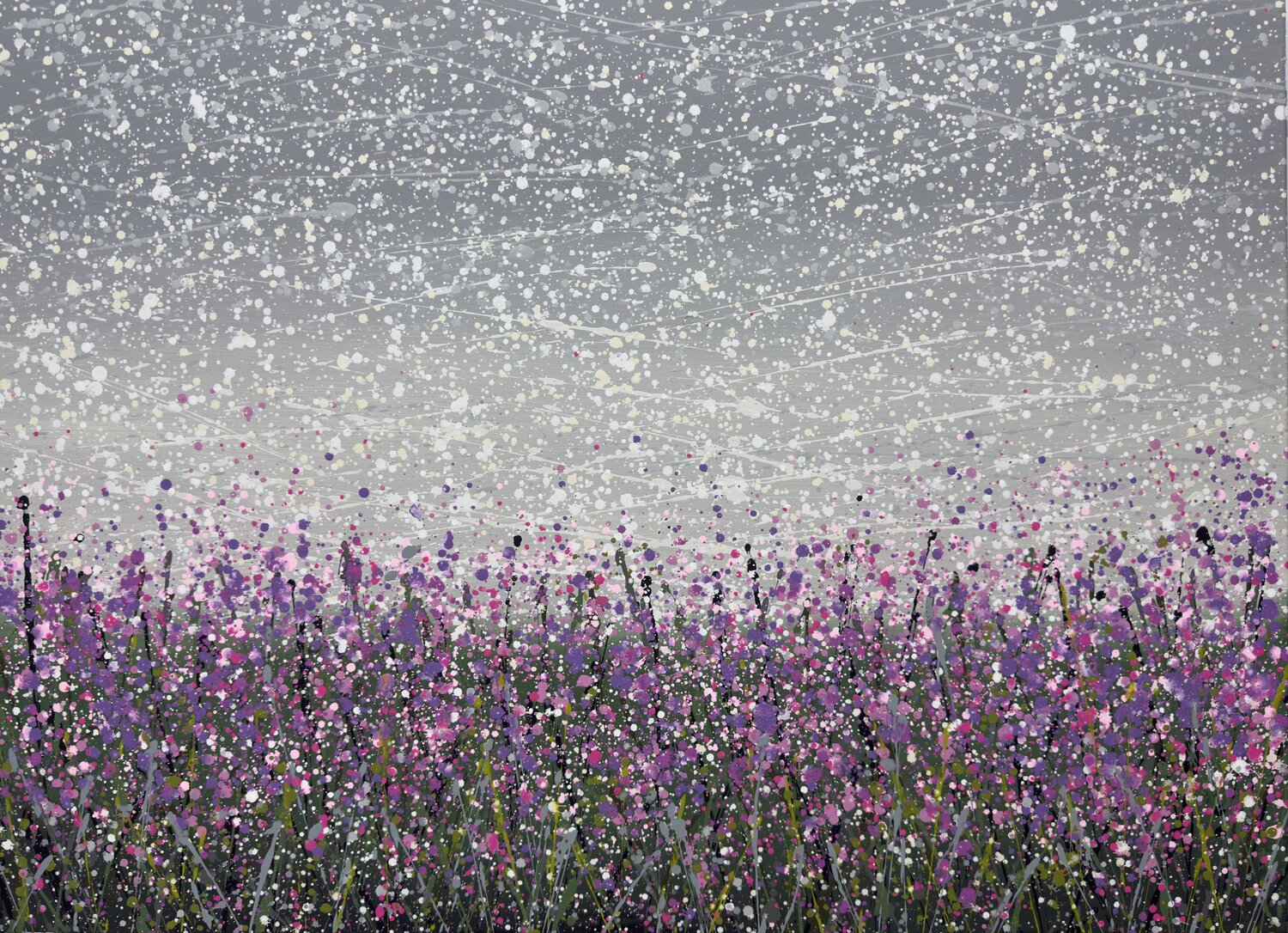 Field With Flowers 120 Ivan Didovodiuk Original painting for sale