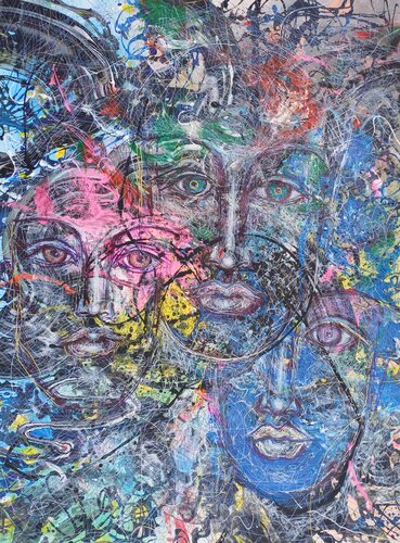 Human by Jasna Milosavac, Painting for Sale on Select