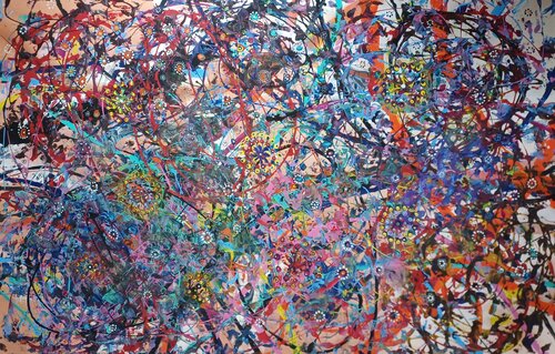 Mein schöner Garten by Jasna Milosavac, Painting for Sale on Select