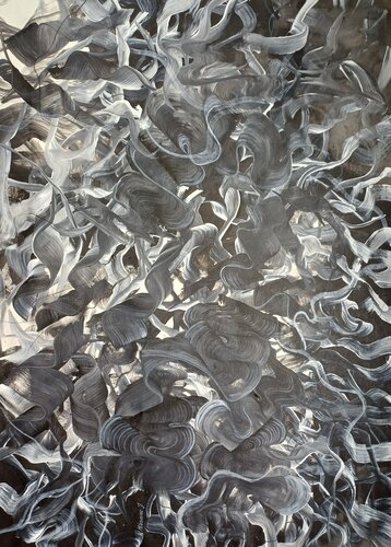 Chaotic poetry by Jasna Milosavac, Painting for Sale on Select