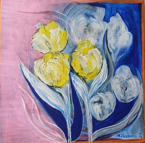 Tulpen by Jasna Milosavac, Painting for Sale on Select