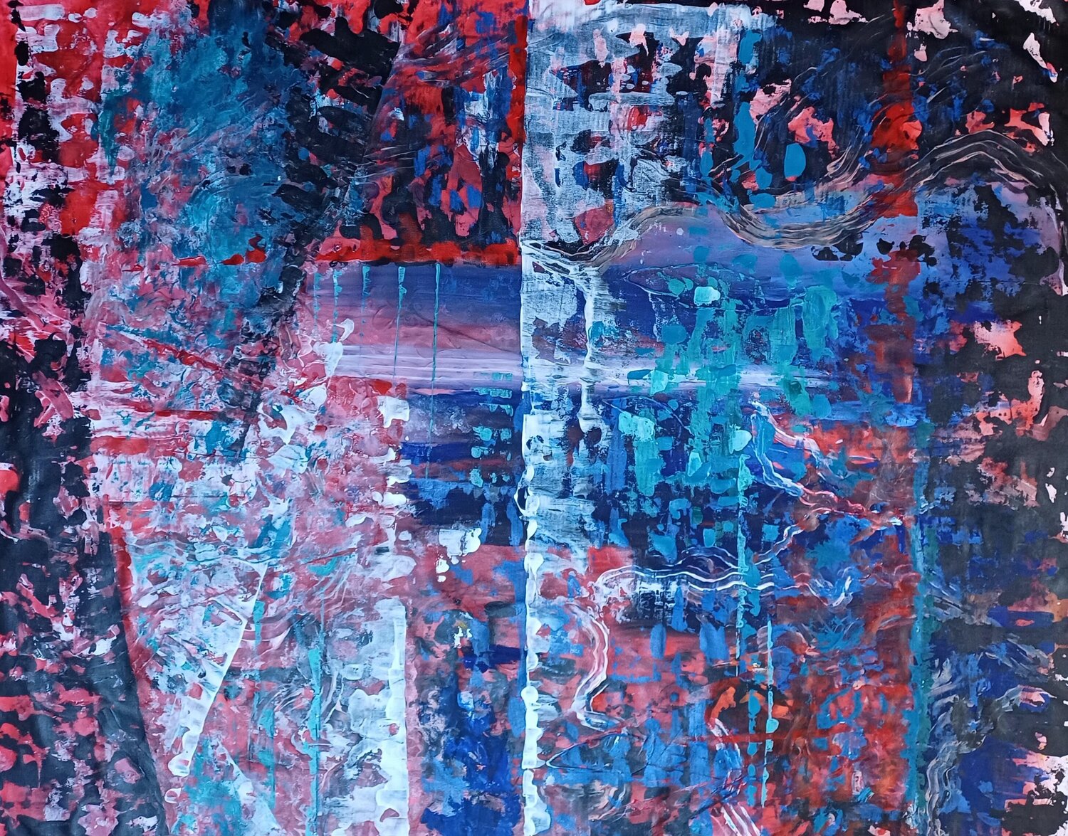 Blaues Meer Jasna Milosavac Original painting for sale