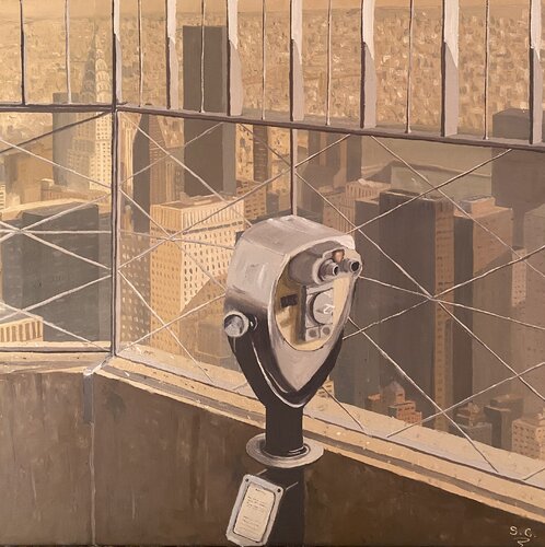 Manhattan by Sophie Cousineau, Painting for Sale on Select