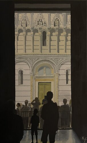 Les hordes by Sophie Cousineau, Painting for Sale on Select