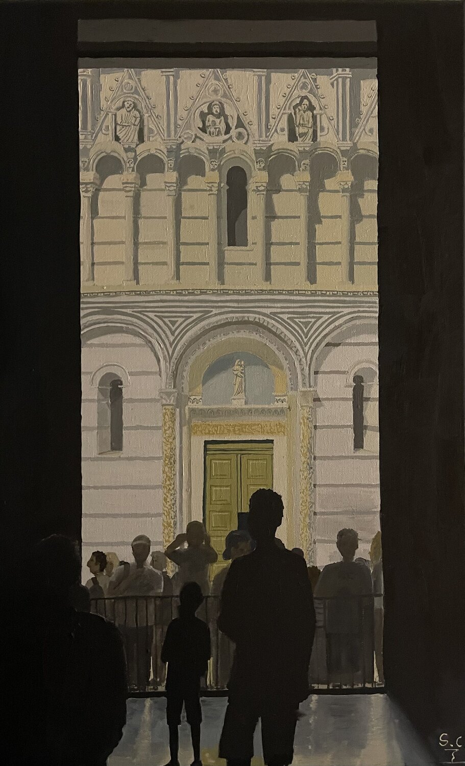 Les hordes Sophie Cousineau Original painting for sale