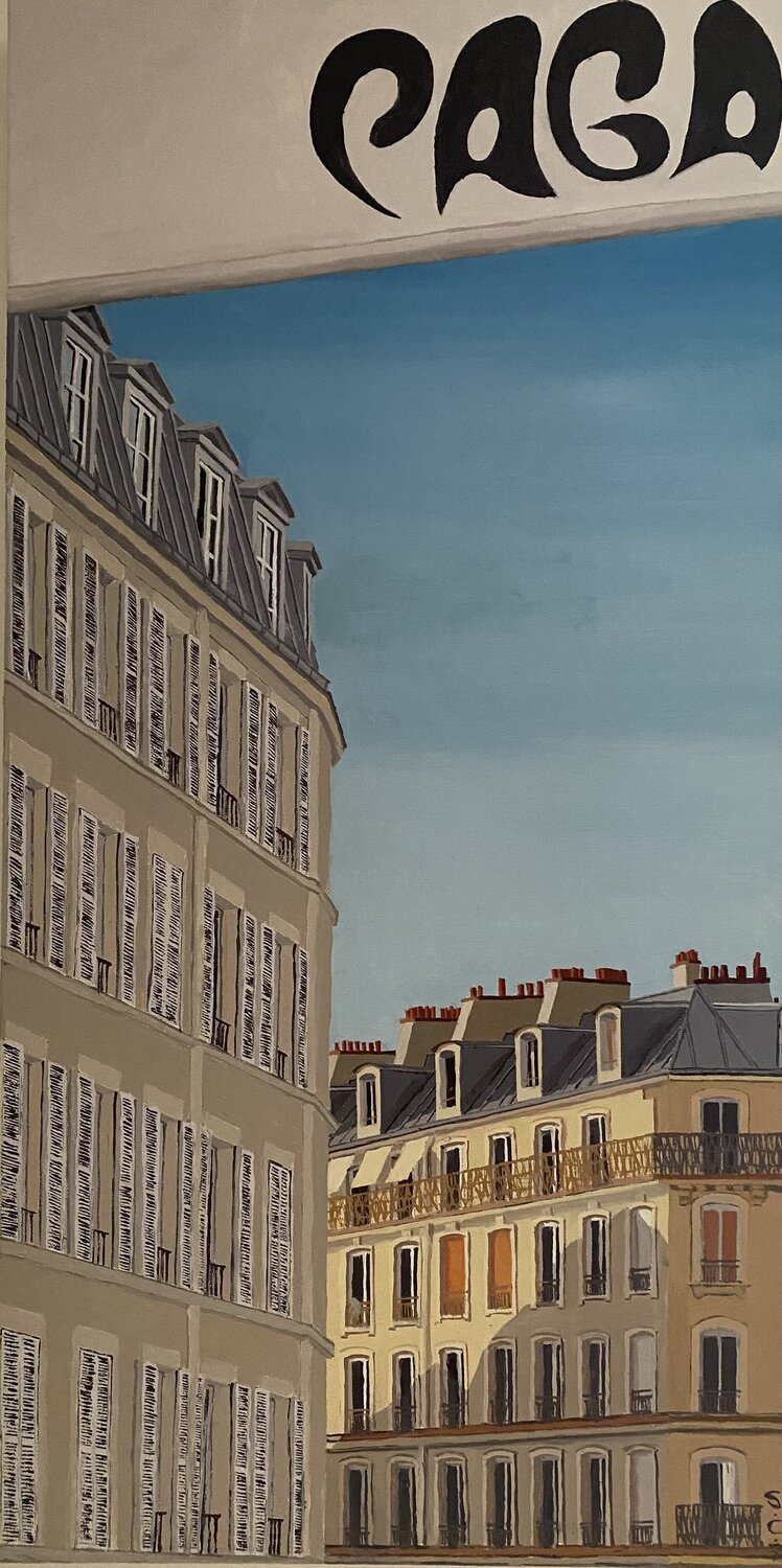 Pagaille Sophie Cousineau Original painting for sale