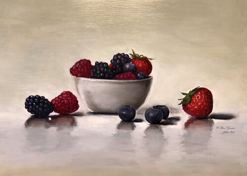 Soft fruit by Petra Gruiters, Painting for Sale on Select