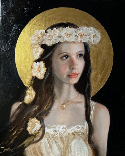 The divinity within by Petra Gruiters, Painting for Sale on Select