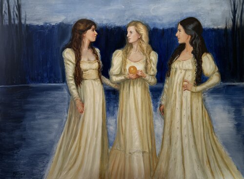 For the Fairest by Petra Gruiters, Painting for Sale on Select