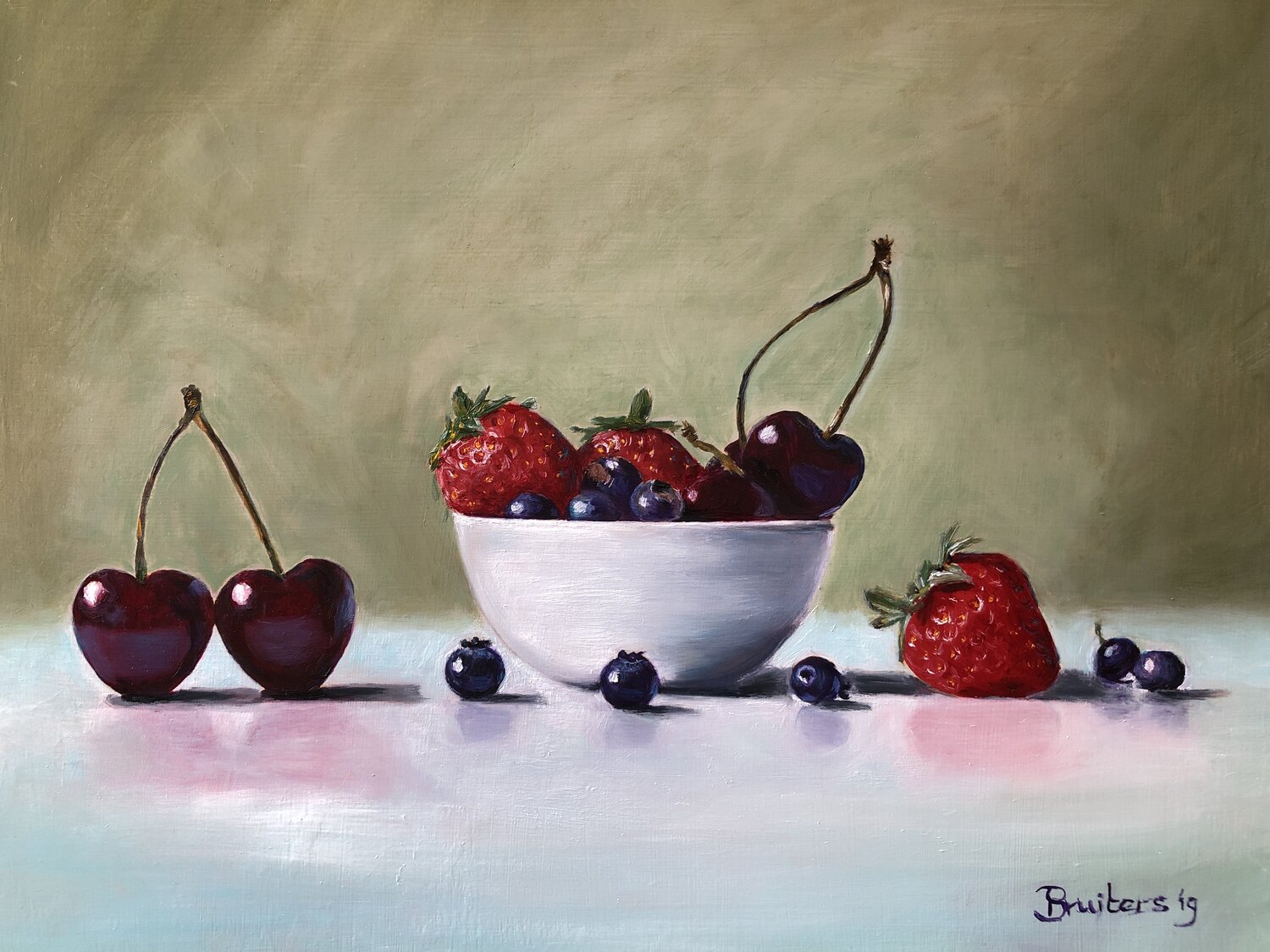Delicious Petra Gruiters Original painting for sale